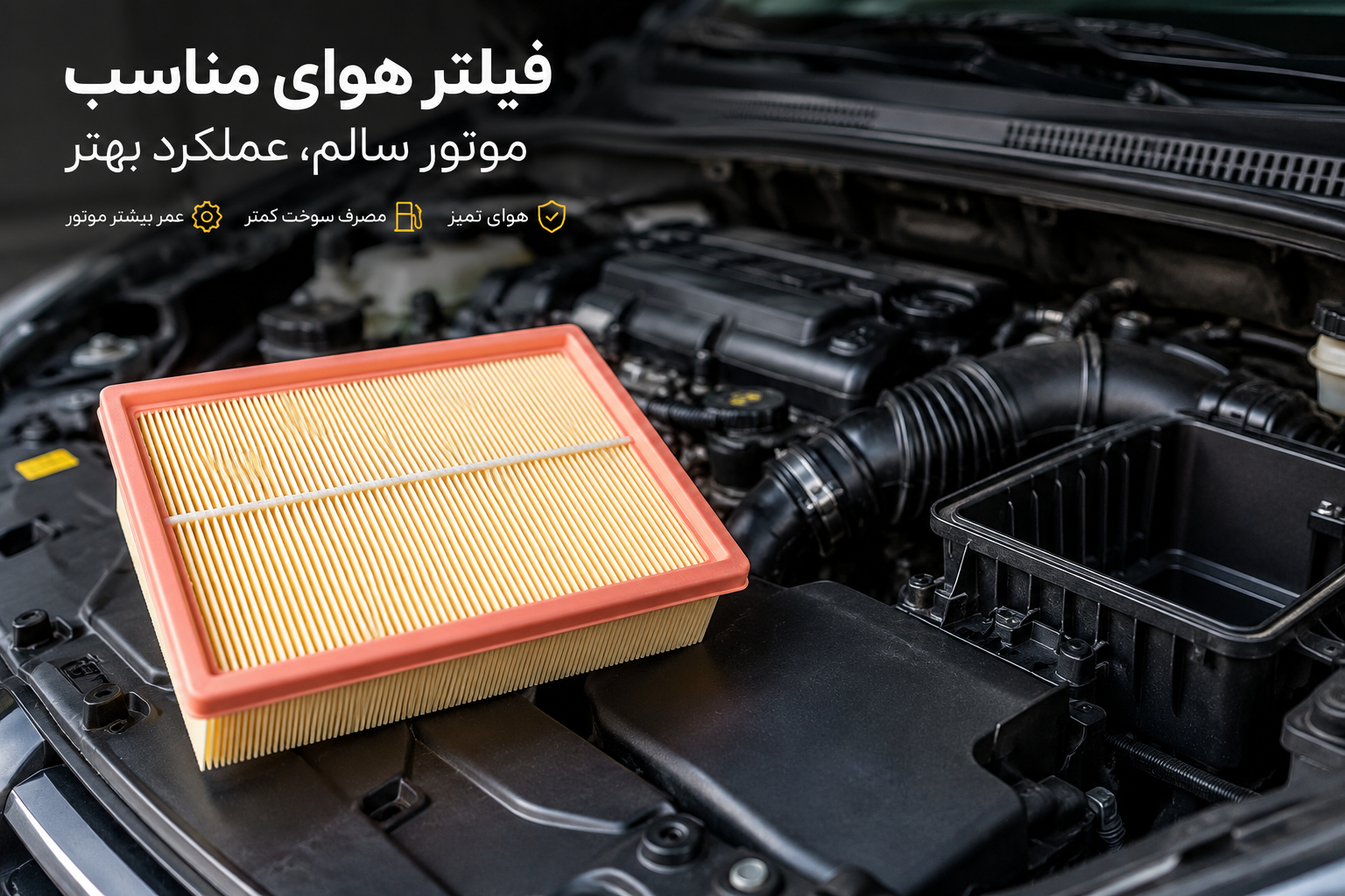 راهنمای کامل انتخاب فیلتر هوای مناسب خودرو، هر آنچه باید بدانید